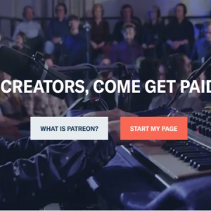 アーティストのための定額制クラウドファンディングサービス「Patreon」