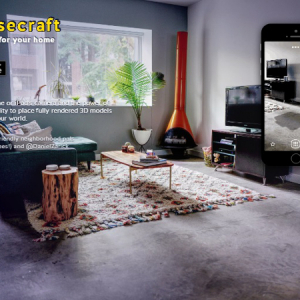 模様替えはARにお任せ!?拡張現実の中で家具を配置できるアプリ「Housecraft」が面白い