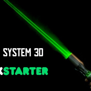 スターウォーズファン必見！3Dホログラフィックで輝くライトセーバー「Laser System 3D」