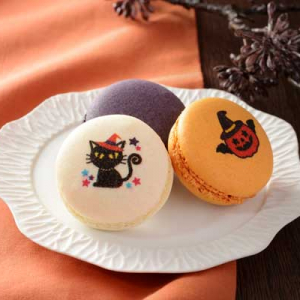 【ハロウィン色のマカロン】ローソンから「マカロン（ハロウィン）3個入」発売