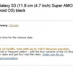 ドイツのAmazonがGalaxy S IIIの商品ページを早くも公開、4.7インチディスプレイ、1,200万画素カメラ搭載？