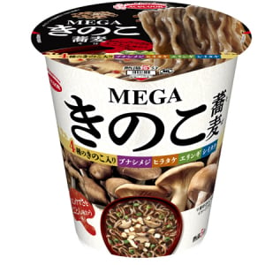 究極の「MEGA」シリーズに、「きのこ」づくしの蕎麦登場！