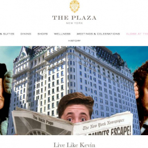 『ホーム・アローン2』25周年記念　ニューヨークの“プラザ ホテル”が『Live Like Kevin』と銘打った宿泊パッケージを発表