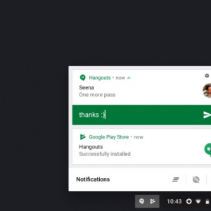 Chrome OSがAndroidのクイックリプライに対応へ