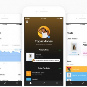 Spotify、アーティスト向けアプリ「Spotify for Artists」をリリース