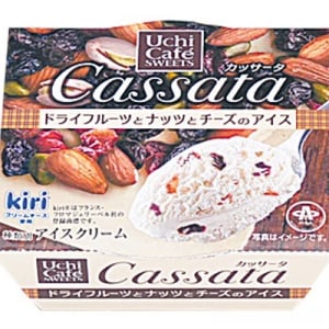 【Kiriにフルーツとナッツが詰まってる】ローソン「ウチカフェ　カッサータ」新発売