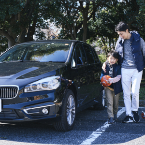 BMW 2シリーズグランツアラーで、息子と“男同士の時間”を満喫しています