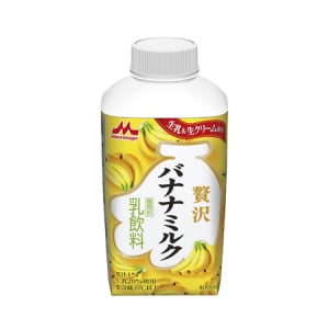 くつろぎの時間にぴったり！たっぷり飲める贅沢バナナミルク