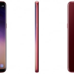 Samsung、Galaxy S8新色“Burgundy Red”を発売