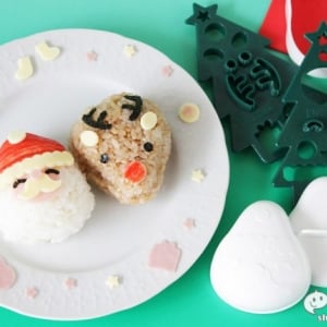 『おにぎりでクリスマス！』で簡単に可愛くサンタとトナカイのおにぎりを作っちゃおう！