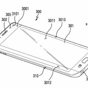 Samsung、180度湾曲したディスプレイを持つスマートフォンのデザインを研究中