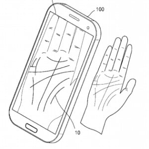 Samsung、スマホのカメラで掌をかざすとパスワードのヒントを表示する技術を研究中