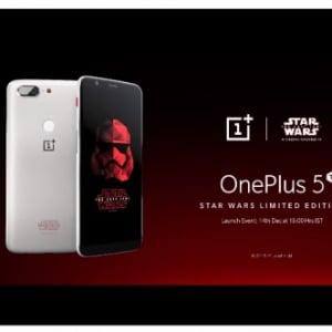 OnePlus、OnePlus 5Tスターウォーズコラボモデルを12月14日に発売