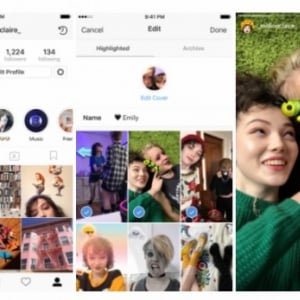 Instagramにストーリーハイライトとストーリーアーカイブが追加