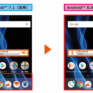 KDDI、シャープの「AQUOS R SHV39」をAndroid 8.0 Oreoにバージョンアップ