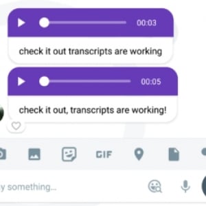 Google Allo v25がリリース、音声メッセージの書き起こしに対応