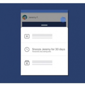 Facebookがスヌーズ機能を導入、ユーザーやページのフォローを一定期間解除可能に