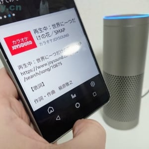 Amazon EchoでカラオケJOYSOUNDを楽しむ