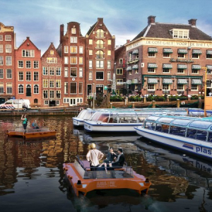 MITによる自律型ボートの実証試験プロジェクトが蘭アムステルダムで進行中