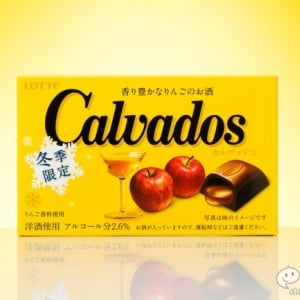 ロッテの洋酒入りチョコレートの新顔『Calvados（カルヴァドス）』は大人の贅沢な時間にこそ似合う！ 　