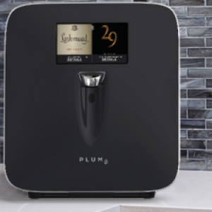 いつでも美味しいグラスワインを堪能できるカメラつきワインセラー「Plum wine system」
