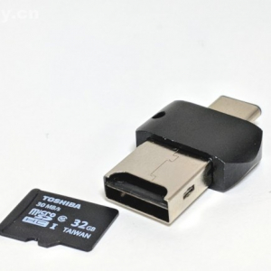 USB Type-CとUSB-Aに両対応、しかも安いMicro SDカードリーダーをご紹介