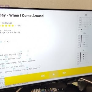 Android TVがギターの譜面に、Android TV版「Ultimate Guitar Tabs & Chords」がリリース
