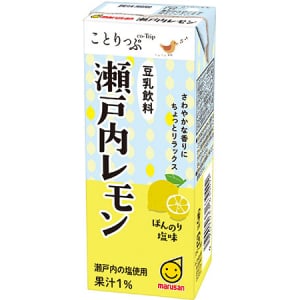 「ことりっぷ」×「豆乳」第4弾は、さわやかな“瀬戸内レモン”！