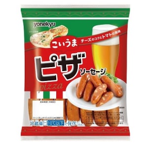 チーズ＆トマトの “こいうま”ピザ味ソーセージが登場！