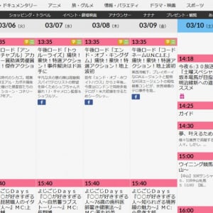 東日本大震災から7年　各局が東日本大震災の番組を放送　その時テレビ東京は