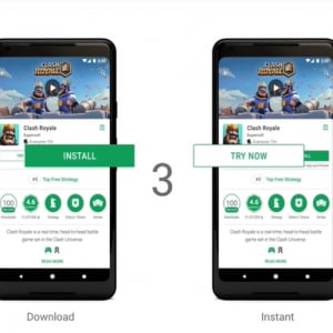 Androidゲーム向け「Google Play Instant」が発表、ダウンロード不要でゲームプレイを開始できる