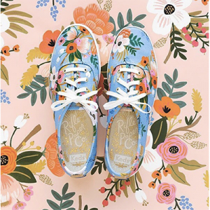 足元から春を呼び込もう！フラワープリントがかわいい「KEDS X RIFLE PAPER CO.」のスニーカー