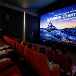 サムスンの映画館向けLEDディスプレイ、スイスで欧州初導入