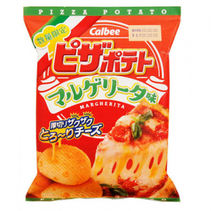 【ザクザクでとろーりチーズ味】カルビー「ピザポテトマルゲリータ味」ファミマ限定発売