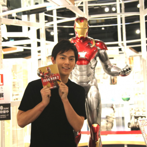 注目の新人イケメン俳優・松大航也が名古屋『マーベル展』で大興奮！　「ヒーローをよりリアルに感じられました。マーベル映画に出るのが夢です！」