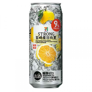 日向夏をストロングに味わいたい！セブン「ストロングチューハイ 宮崎産日向夏」販売中