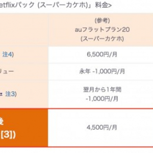 KDDI、Netflixと提携してスマホ向け新プラン「au フラットプラン 25 Netflix パック」を今夏提供