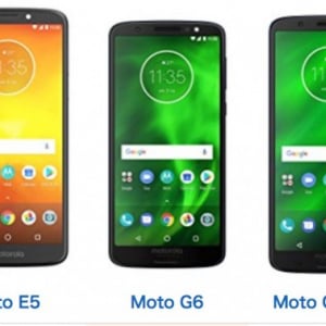 MotorolaのMoto G6 / G6 Plus、Moto E5が国内で発売開始