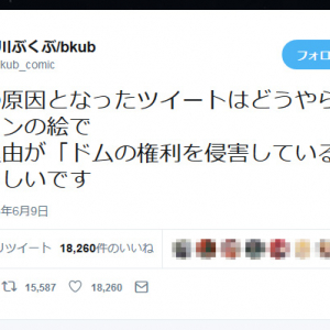 ガンキャノンの絵がドムの権利を侵害していた！？　「ポプテピピック」大川ぶくぶ先生『Twitter』凍結解除