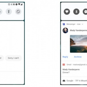 Android Pでメッセージ通知がさらに進化、通知内で会話履歴や写真を確認できる