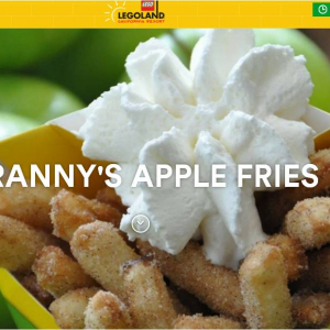 なんでもかんでも揚げやがって　アメリカのレゴランドでアップルフライ『Granny’s Apple Fries』が誕生