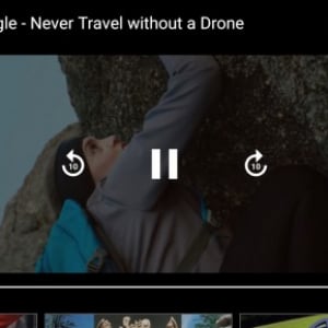 YouTubeのAndroidアプリに10秒スキップボタンが追加（更新）