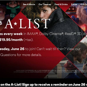 アメリカの大手映画館チェーン“AMCシアターズ”が月額制サービスを発表　先行する『MoviePass』の批判はやぶ蛇に？