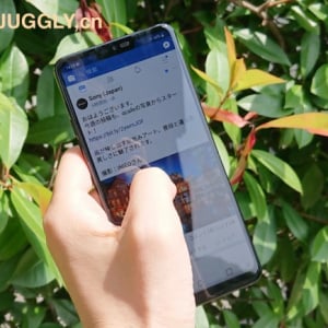 LG G7 ThinQの超明るいディスプレイをドローンフライトで活用