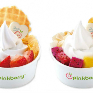 ハリウッドセレブ御用達のフローズンヨーグルト「pinkberry」がミッドタウン日比谷に期間限定OPEN♡