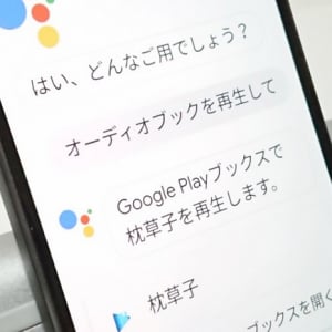 Google Homeでオーディオブックを聴く