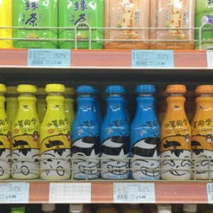 【上海 最新レポ】  中国のお茶ペットボトルが蜂蜜や生姜入りで「健康志向」が強い