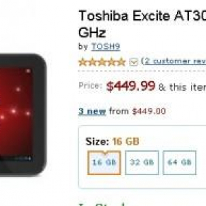 クアッドコアTegra 3を搭載した東芝の新型10.1インチタブレット「Excite 10 AT305」が米国で発売