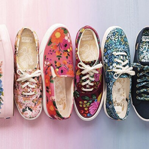 カラフルな秋色のフラワープリントに一目惚れ♡「KEDS X RIFLE PAPER CO.」のスニーカーがほしい