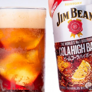 きっちり酒感の6%で大人も喜ぶバーボンコーラ『ジムビーム ハイボール缶〈コーラハイボール〉』！